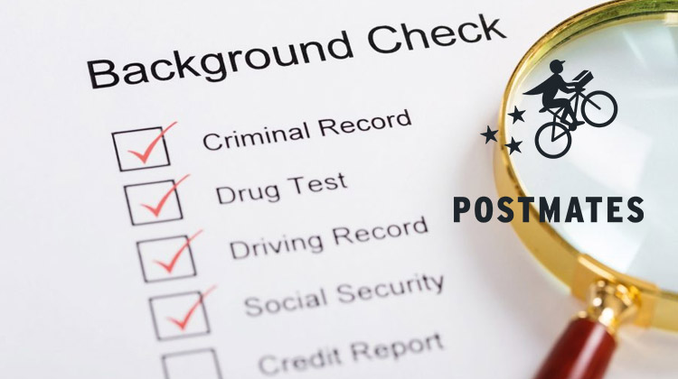 postmates background check